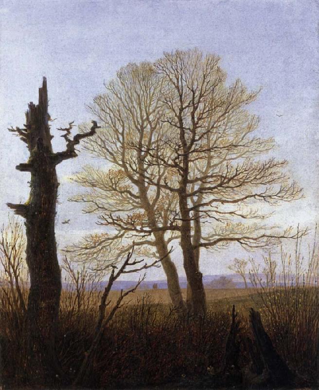 Carl Gustav Carus Landscape in Early Spring